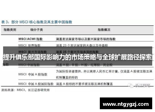 提升俱乐部国际影响力的市场策略与全球扩展路径探索